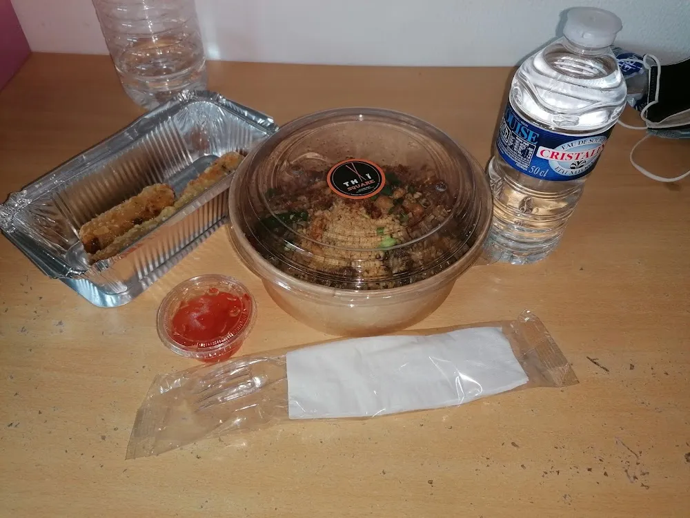 Repas Au Boeuf Nems de Legumes